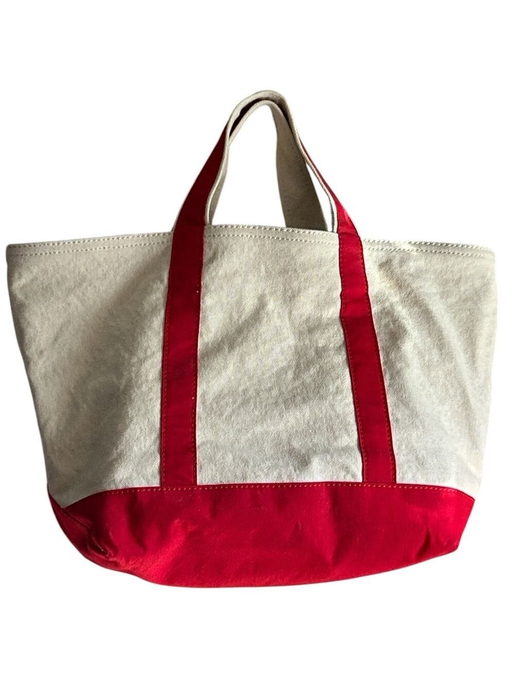Gap Canvas Shopper Medium Tote Bag in Tomatoe Sauce - Picture 3 of 11